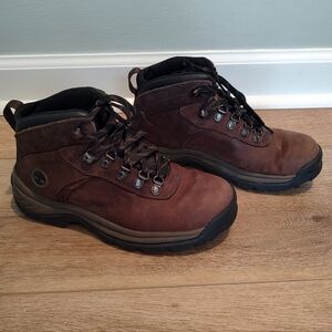 Timberland Flume Mid Waterproof Leather Boots Brown 6.5
